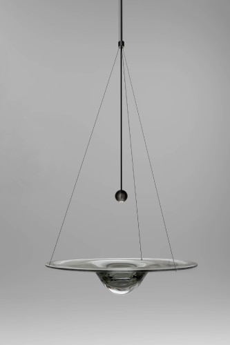 Momento m35 pendant light, designed for Wonderglass by Nao Tamura, seen from the side.