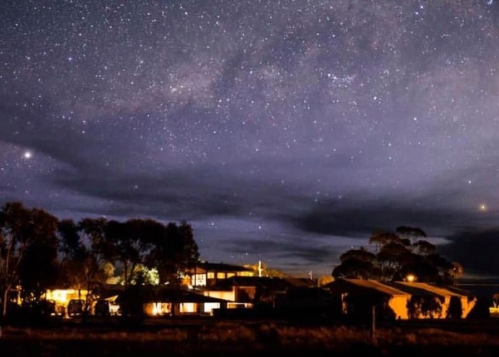 A sea of stars fills the sky over Parachilna.