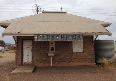 The Parachilna Railway Station in the present day.