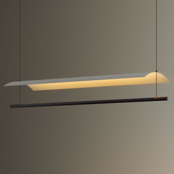 Lámina 85 linear suspension light, designed by Antoni Arola for Santa & Cole.