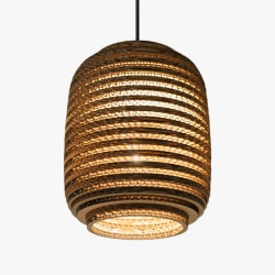 Scraplight Ausi 8 pendant from Graypants in Natural finish