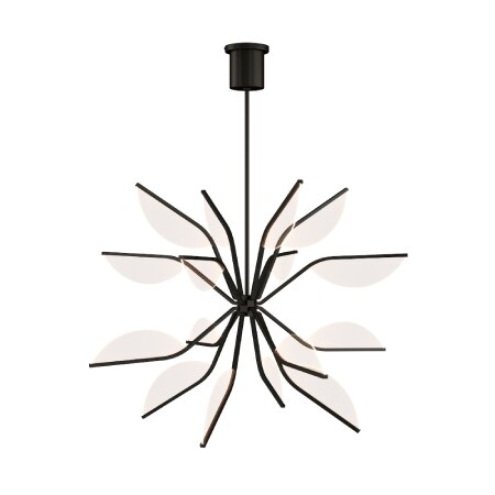 Tech Lighting's Belterra 38 Globe Chandelier suspension light.