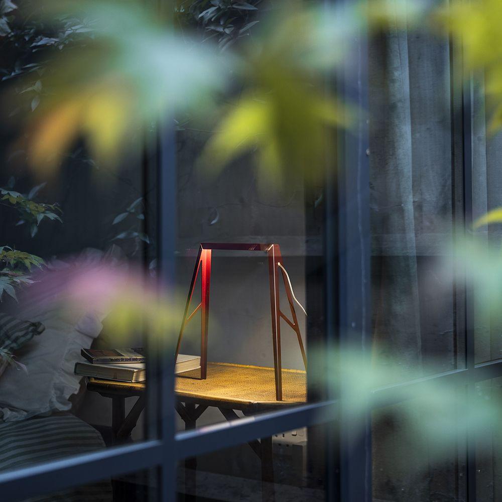 The Bridge in the same room, viewed from outside the window