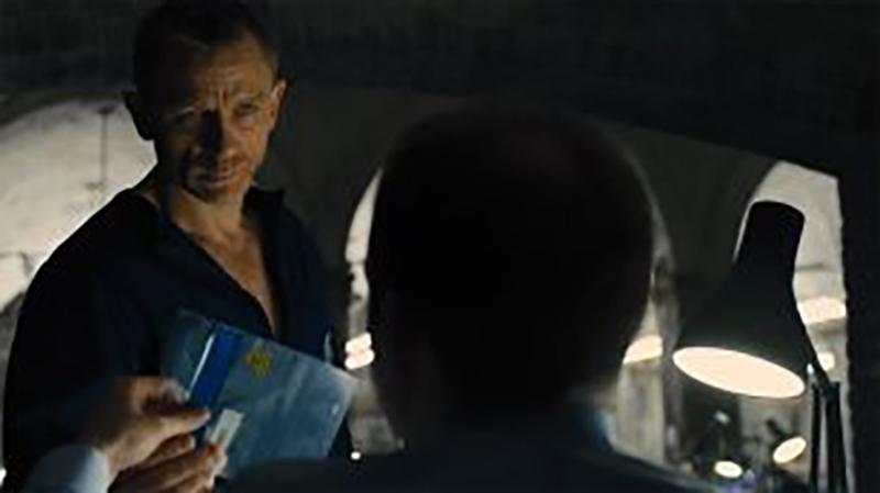 A number of Type 75™ Lamps on every desk at MI6’s offices in the James Bond film, Skyfall (2012)