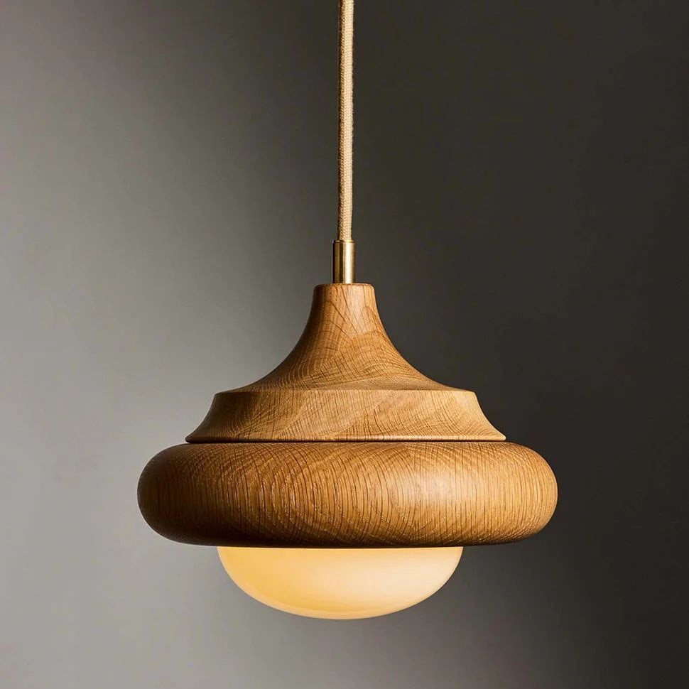 The Humboldt Collection from Roll & Hill is crafted from natural materials: natural stained oak and ceramics. Choose from five custom stoneware glazes, each bursting with rich colours, meticulously made in the USA