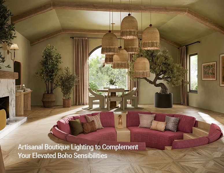Artisanal Boutique Lighting to Complement Your Elevated Boho Sensibilities