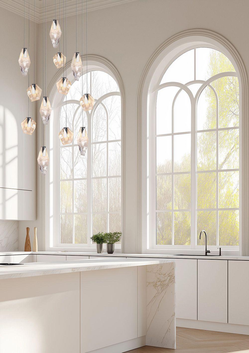 Clusters of the Fragments collections in different applications and interior design styles