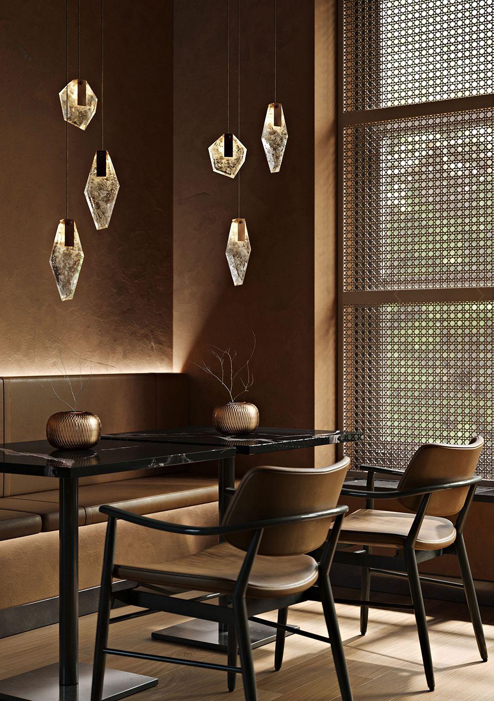 Clusters of the Fragments collections in different applications and interior design styles
