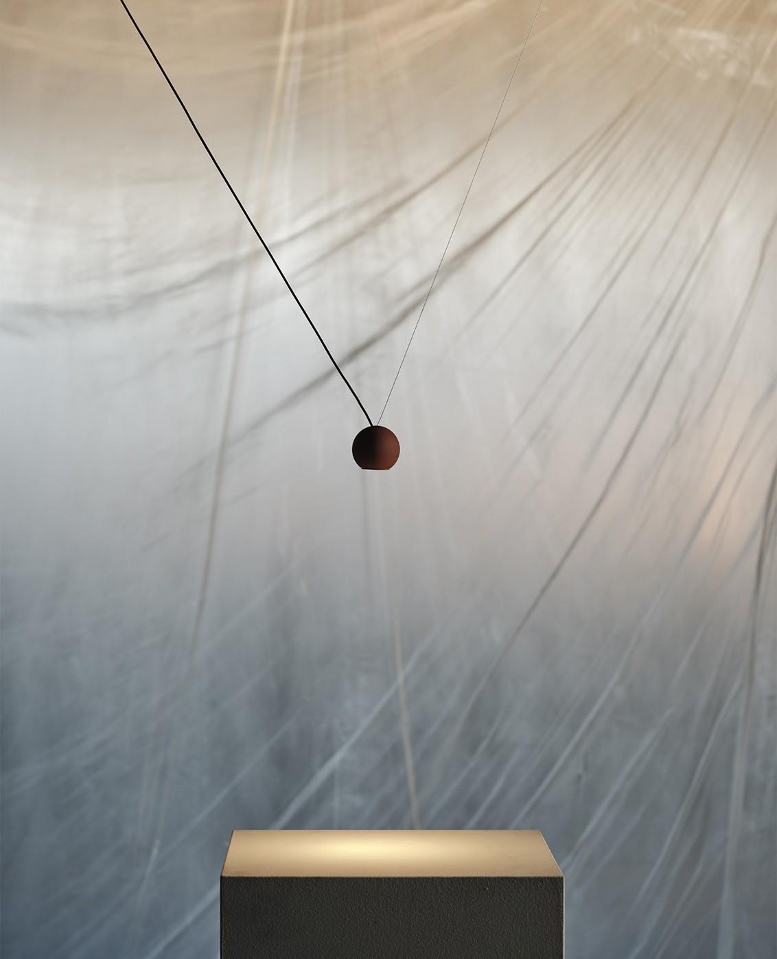 Kushi Floor Lamp (left); Kushi Table Lamps (right)