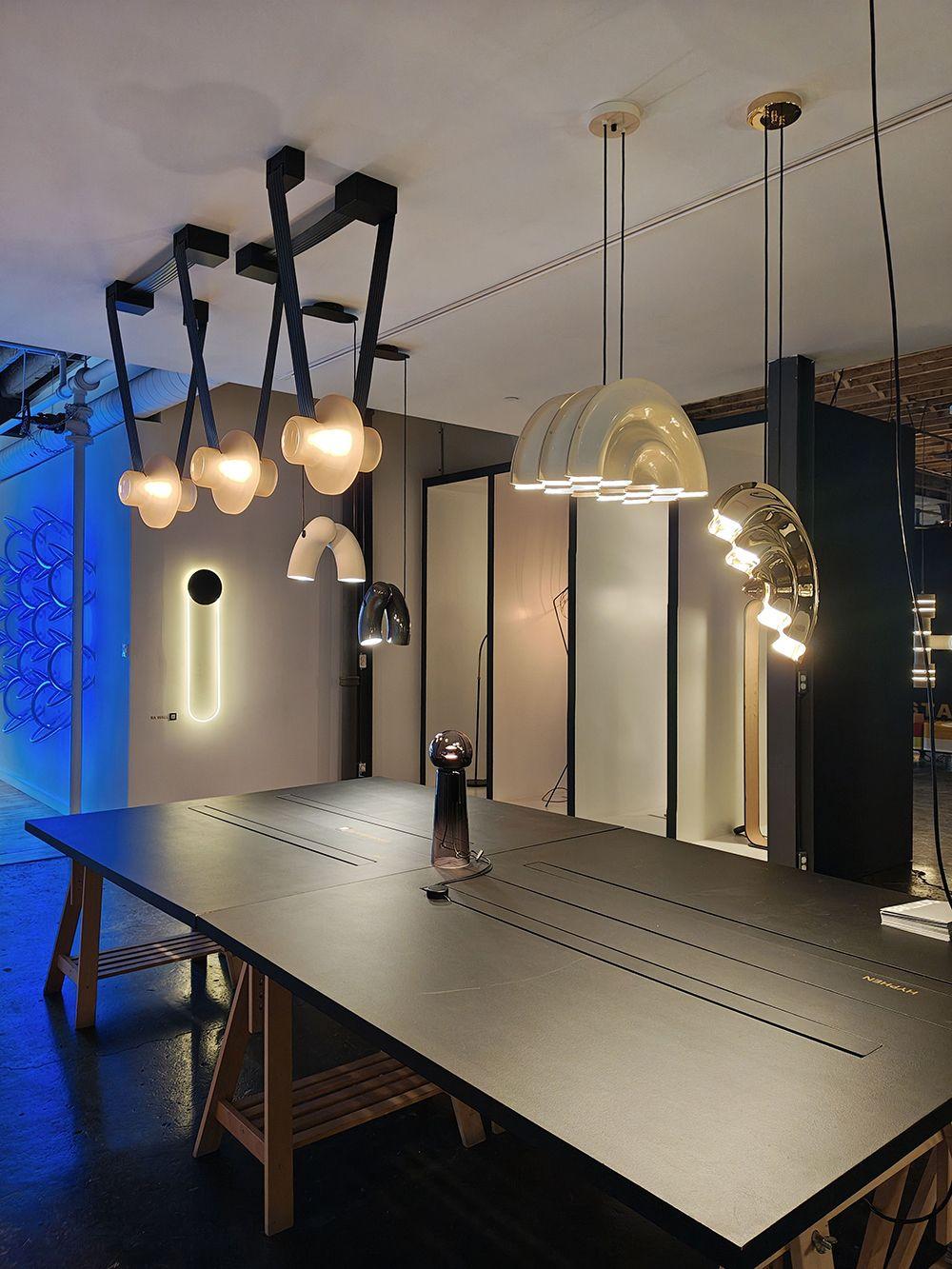 Darmes lighting collections on display at LightForm Toronto