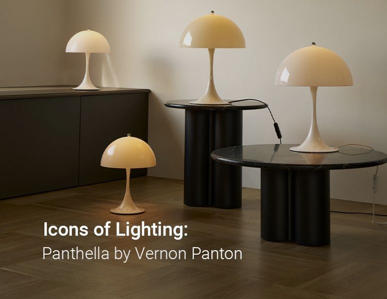 Icons of Lighting: Panthella by Verner Panton