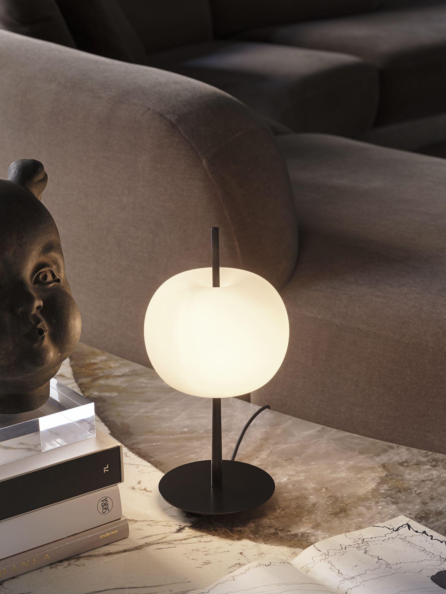 Kushi table lamps in various settings