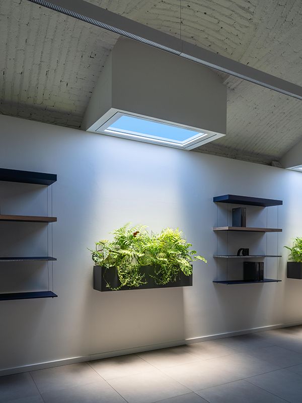 Workspace in Milan featuring the CoeLux HT25