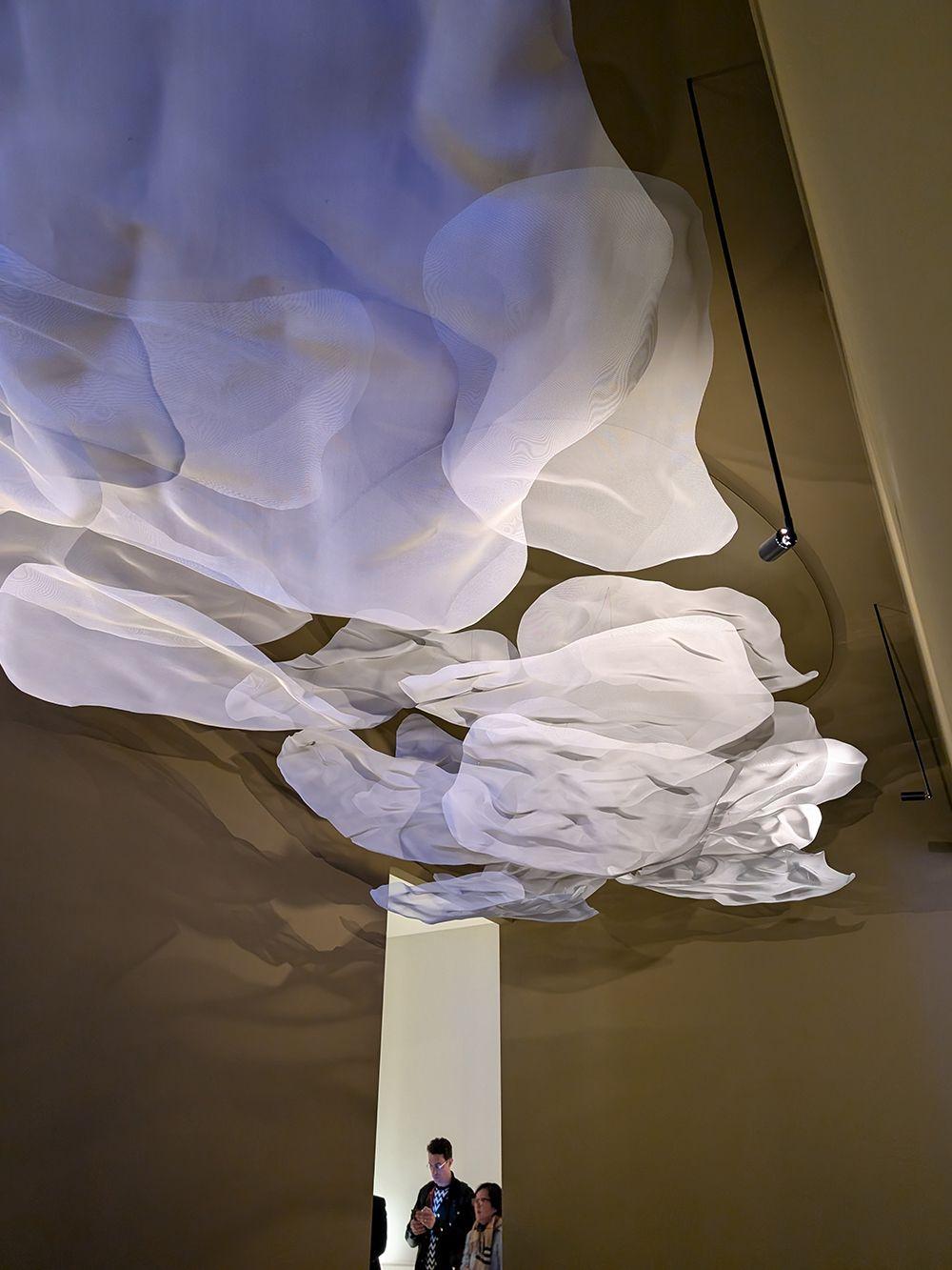 Brétema, the cloud-like installation from a-emotional light