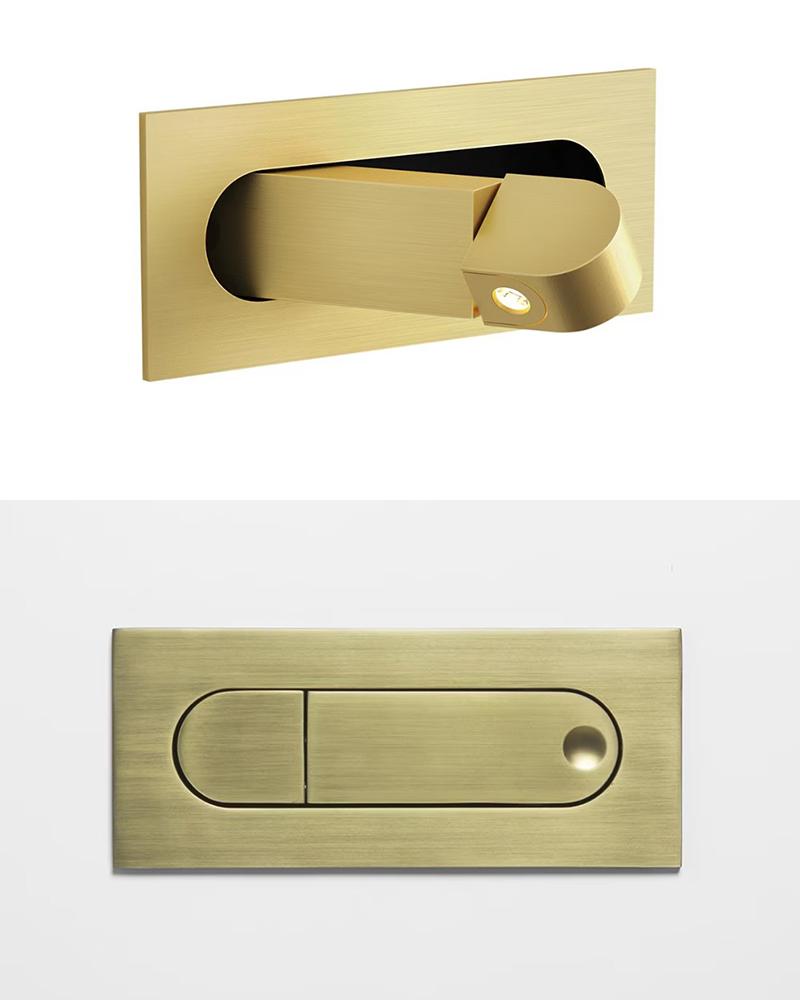 Digit LED Recessed Wall Light by Astro