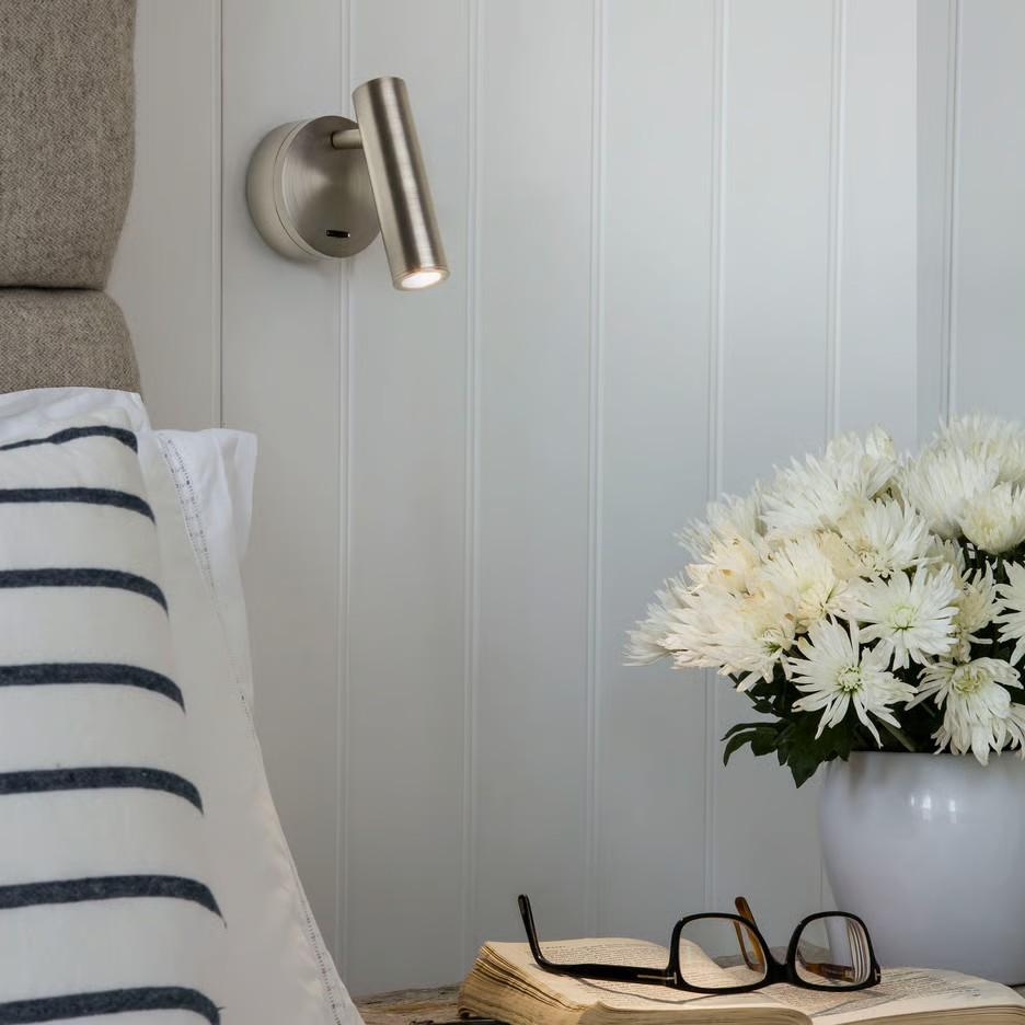 Enna Surface Round Wall Light by Astro