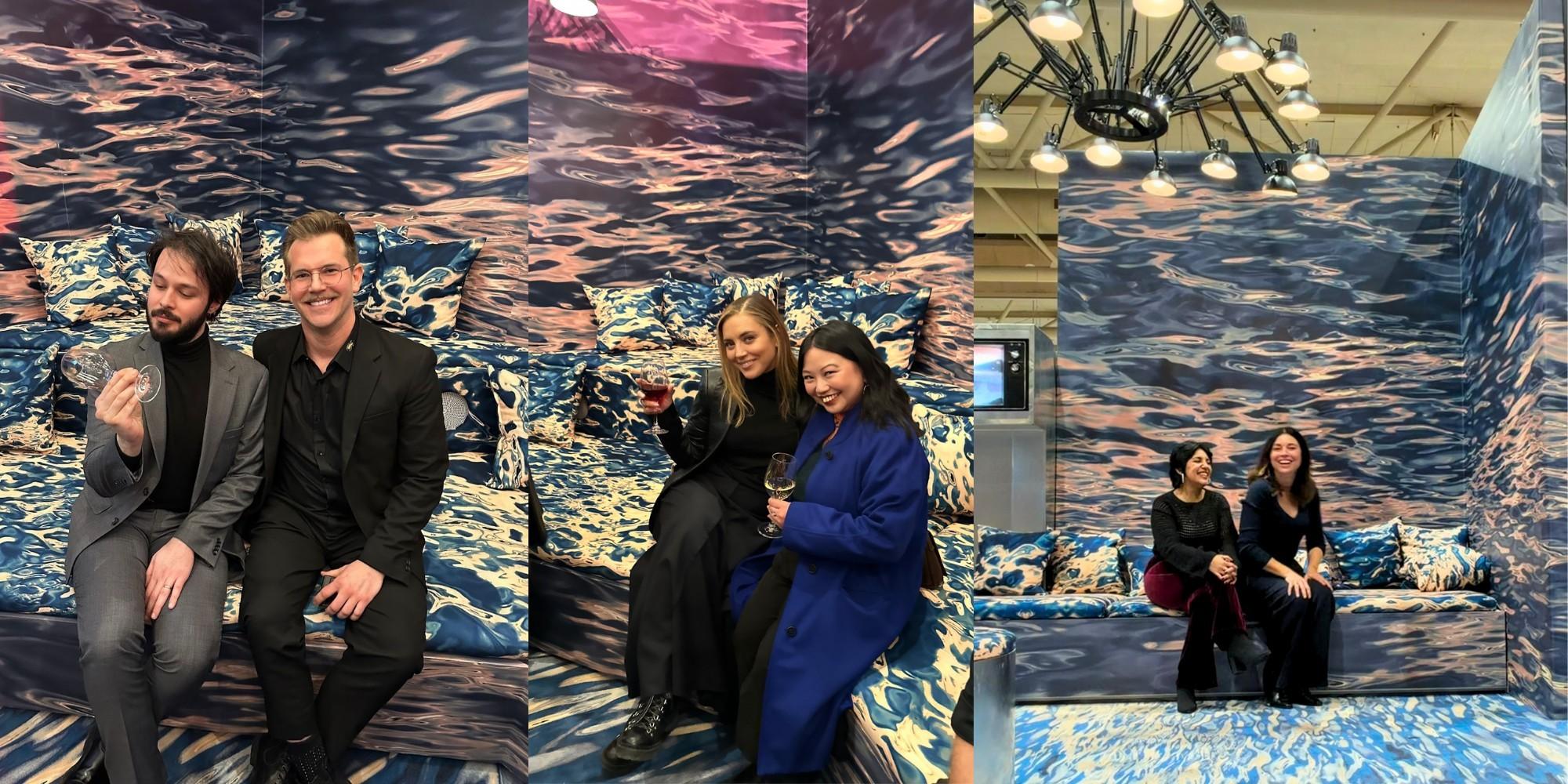 LightForm Toronto at Moooi x Ste. Marie Studio’s joint booth, a team favourite at IDS