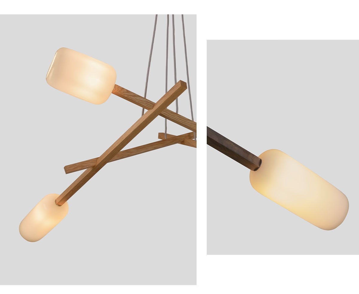 Locus Chandelier Suspension by Cerno
