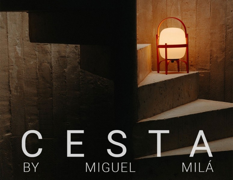 A lamp found by chance: The story of the Cesta lamp by Miguel Milá
