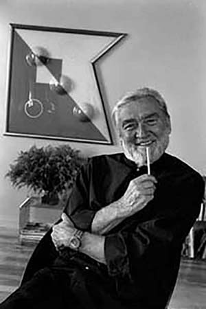 Architect and designer Verner Panton (1926-1998)