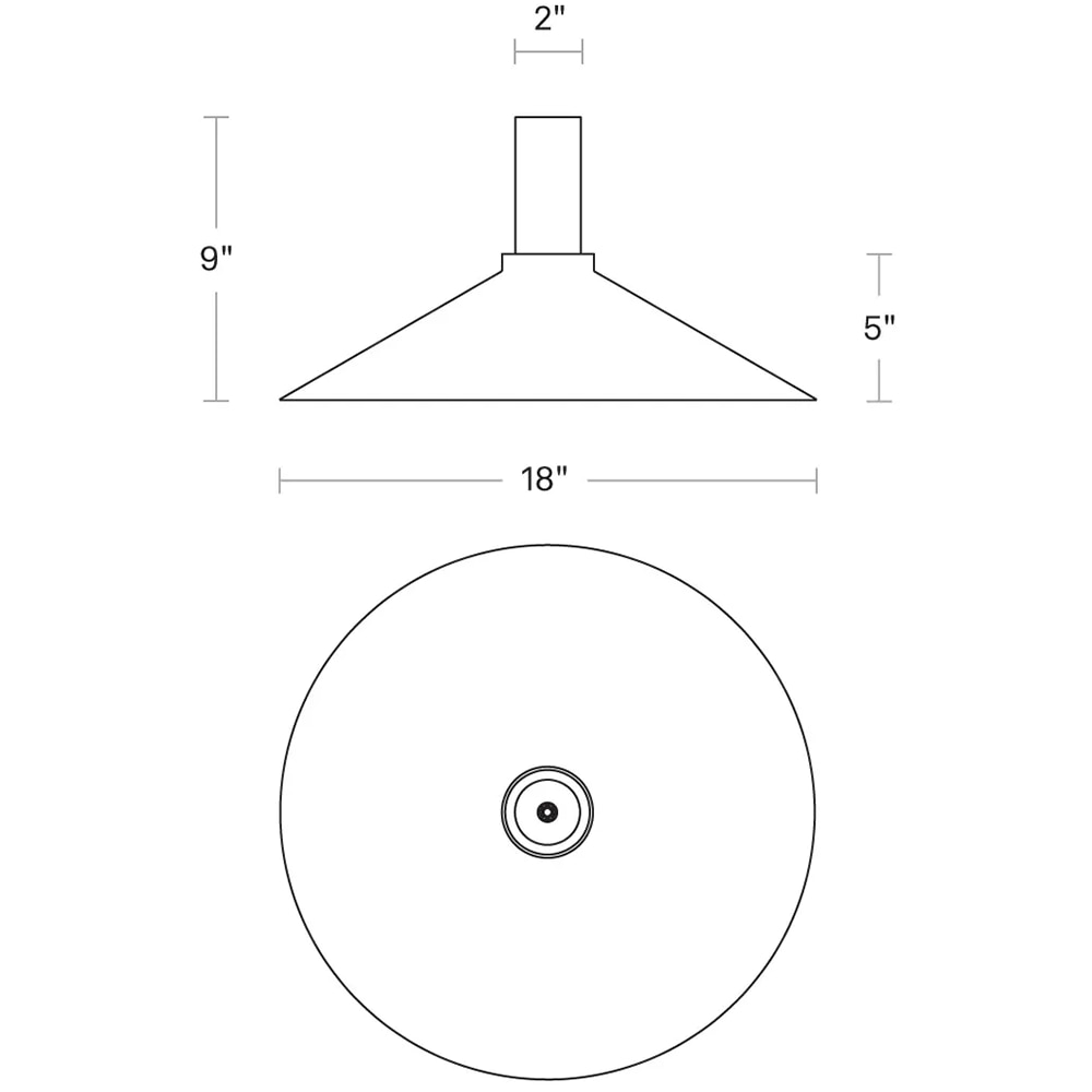 Emblem Large Pendant Suspension Dimensions