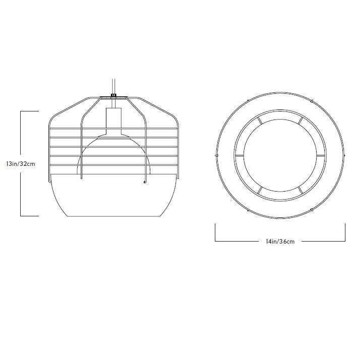 Bluff City 14in Suspension Dimensions