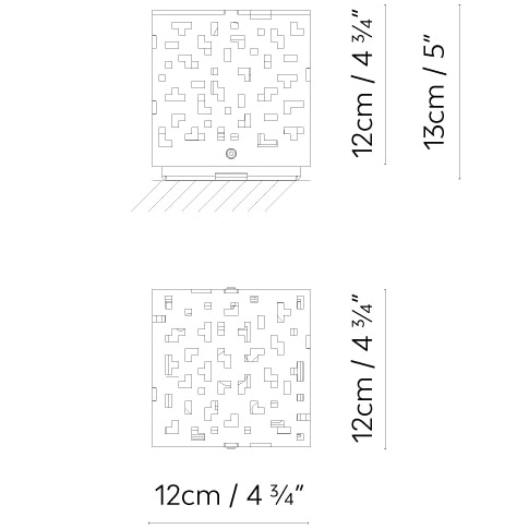 AMS Outdoor Bollard Dimensions