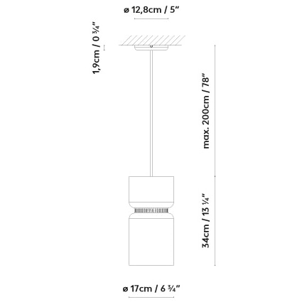 Aspen S17 Suspension Dimensions