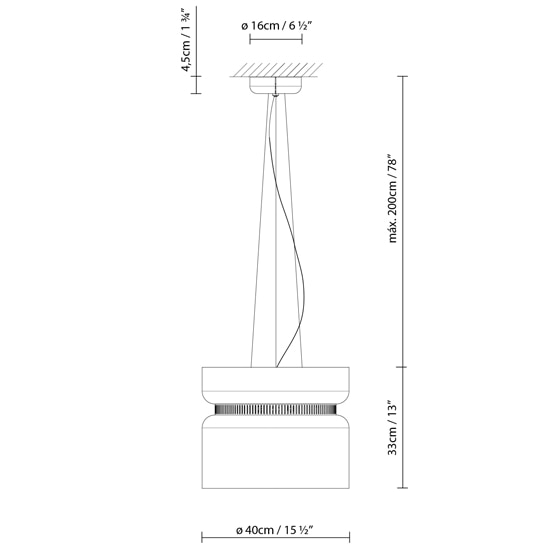 Aspen S40 Suspension Dimensions
