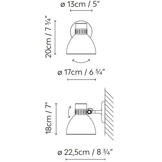 Blux System W Wall Dimensions