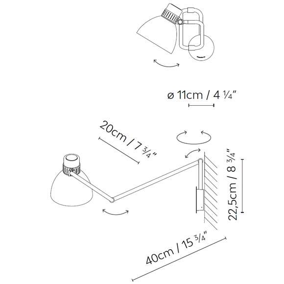 Blux System W20/40 Wall Dimensions