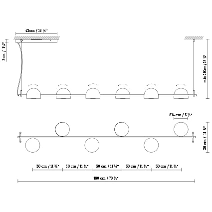 Bowee SH6 Suspension Dimensions