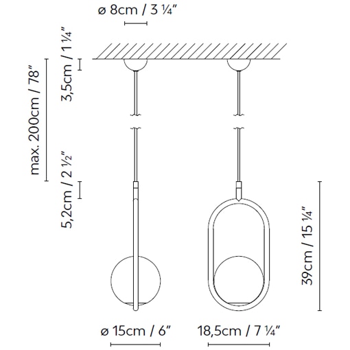 C_Ball S1 Suspension Dimensions