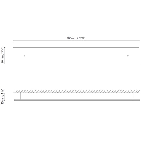 Marc W Wall Dimensions