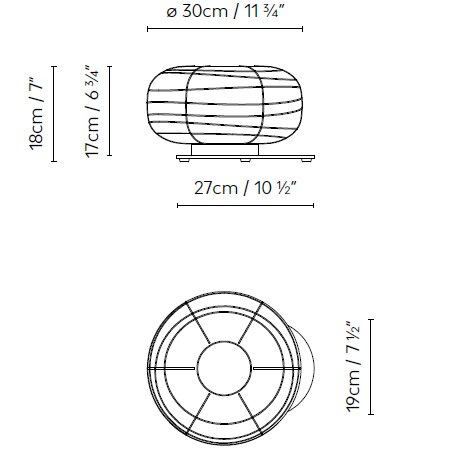 Misko T15 Table Dimensions