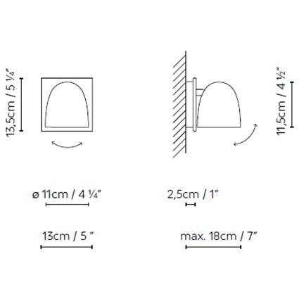 Speers W 1L Wall Dimensions