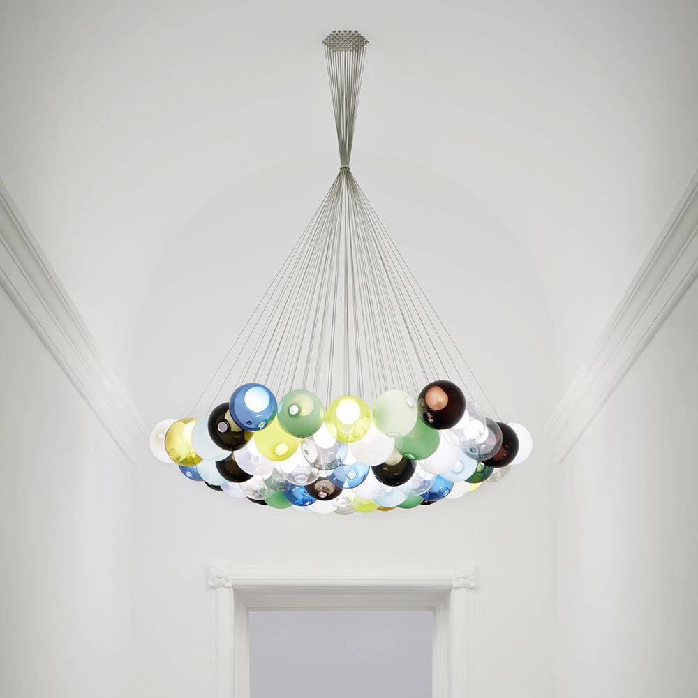 28.61 Cluster Suspension (Clear Pendants)