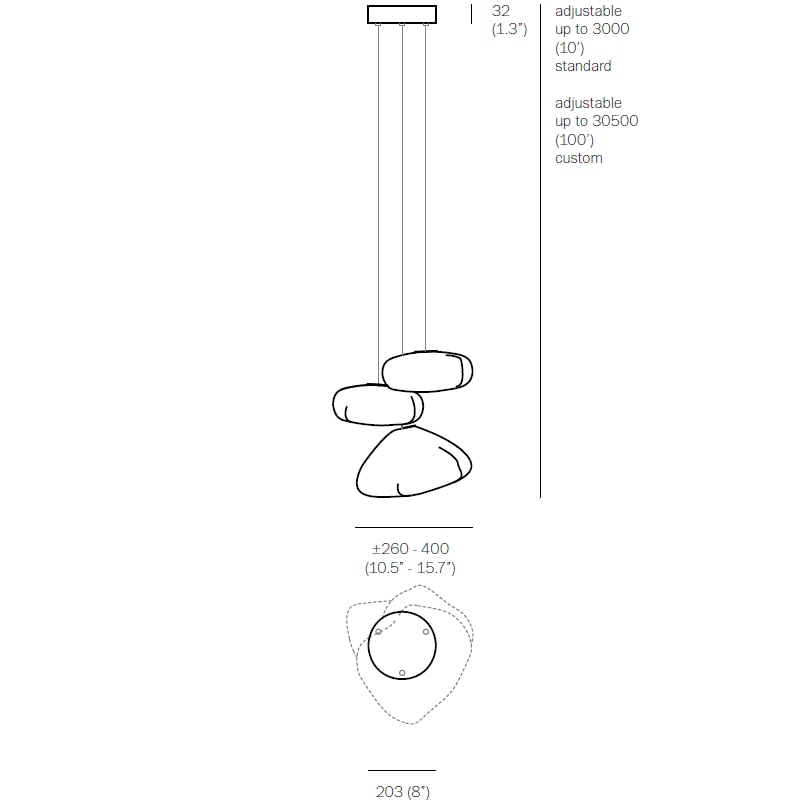 73.3 Suspension Dimensions