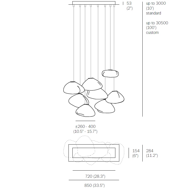 73.8 Suspension Dimensions