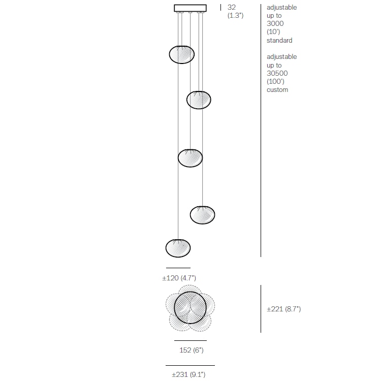 84.5 Suspension Dimensions