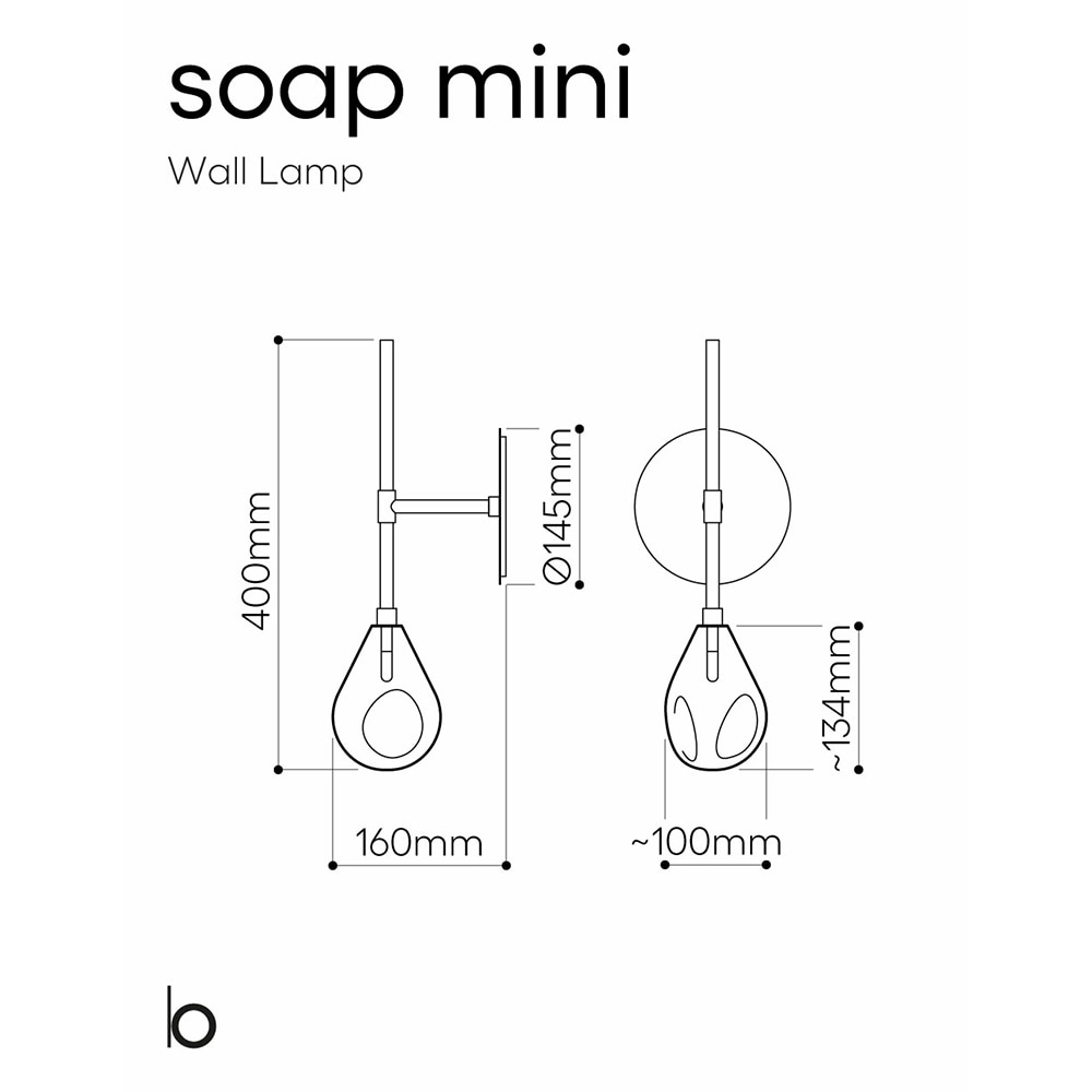 Soap Mini Wall Dimensions