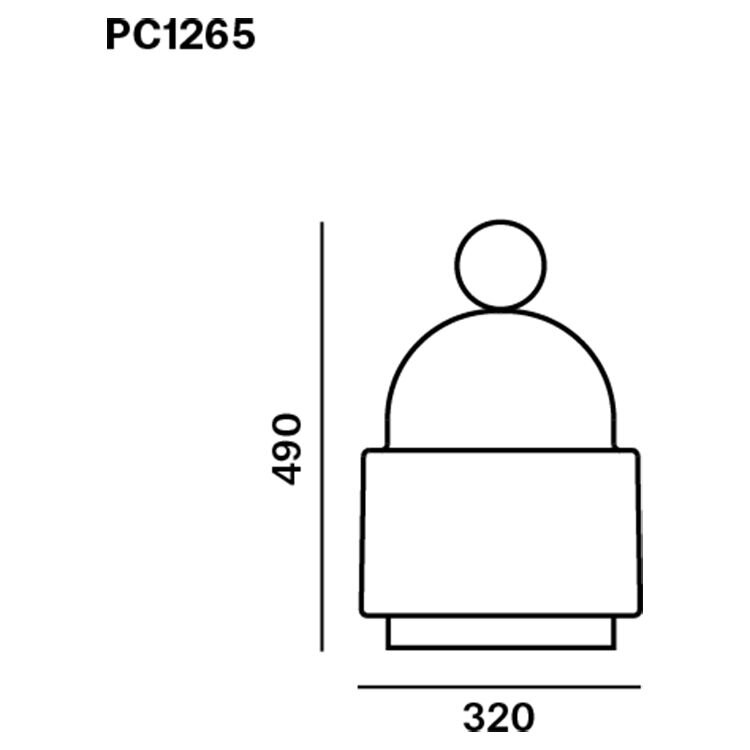 Dome Nomad Portable/Table/Floor Dimensions