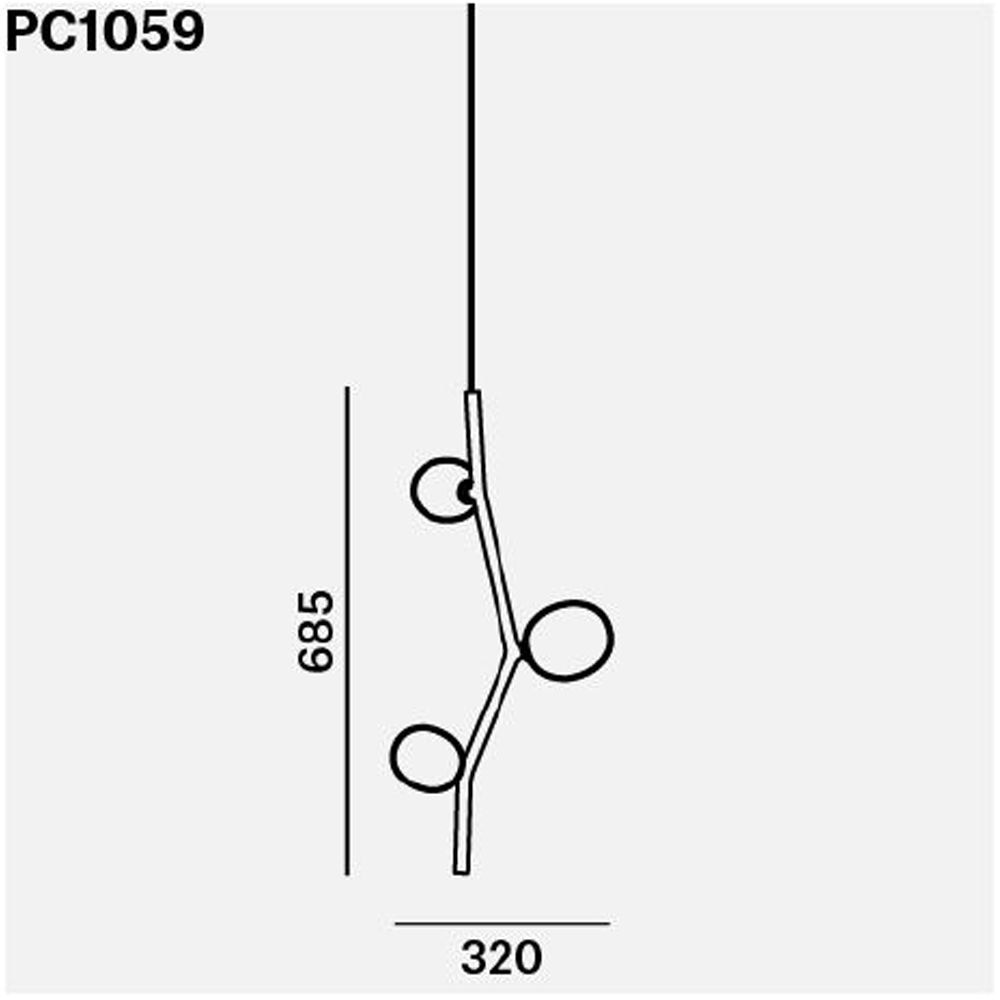 Ivy Vertical 3 Suspension Dimensions