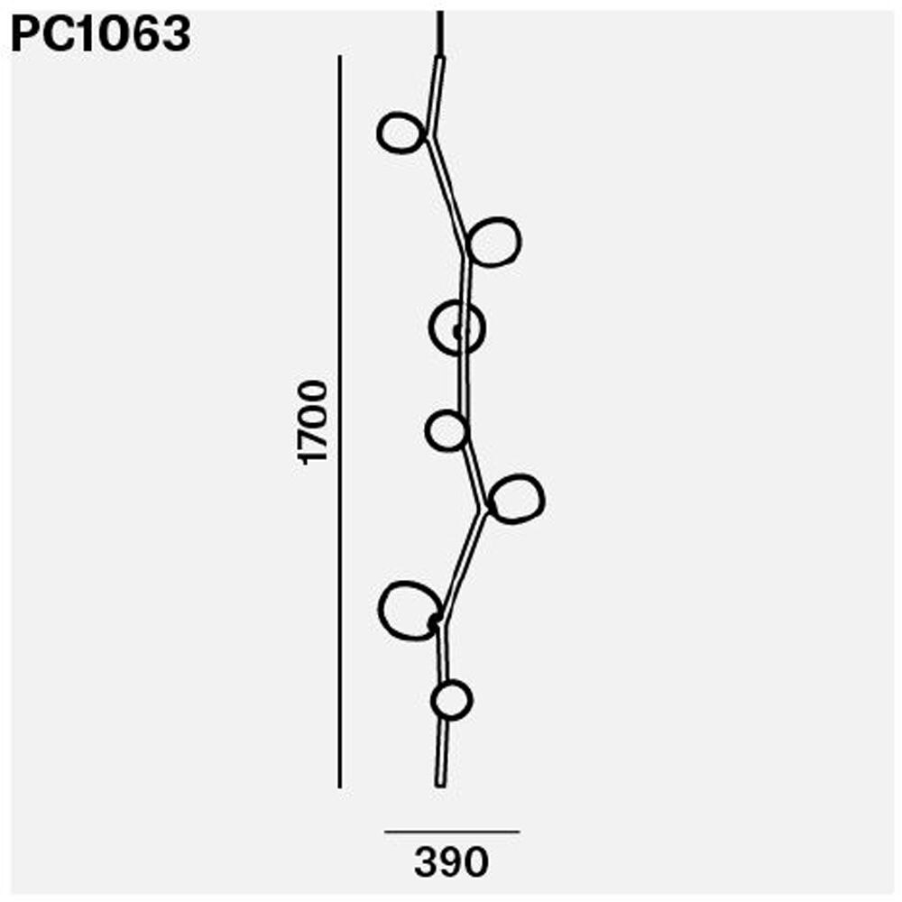 Ivy Vertical 7 Suspension Dimensions