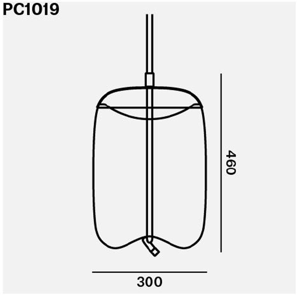 Knot Cilindro Suspension Dimensions