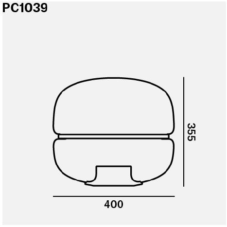 Macaron Table/Floor Dimensions