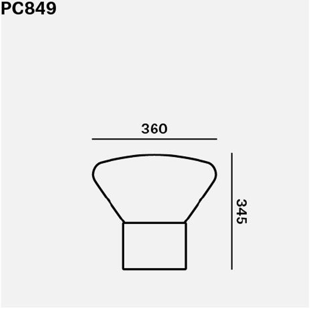 Muffins Wood Table/Floor Dimensions