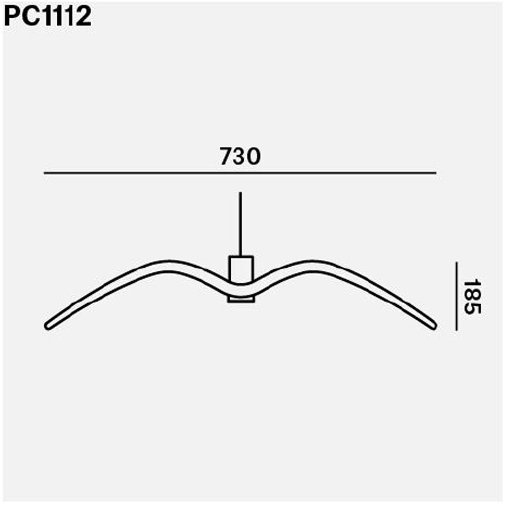 Night Birds 2 Outdoor Suspension Dimensions