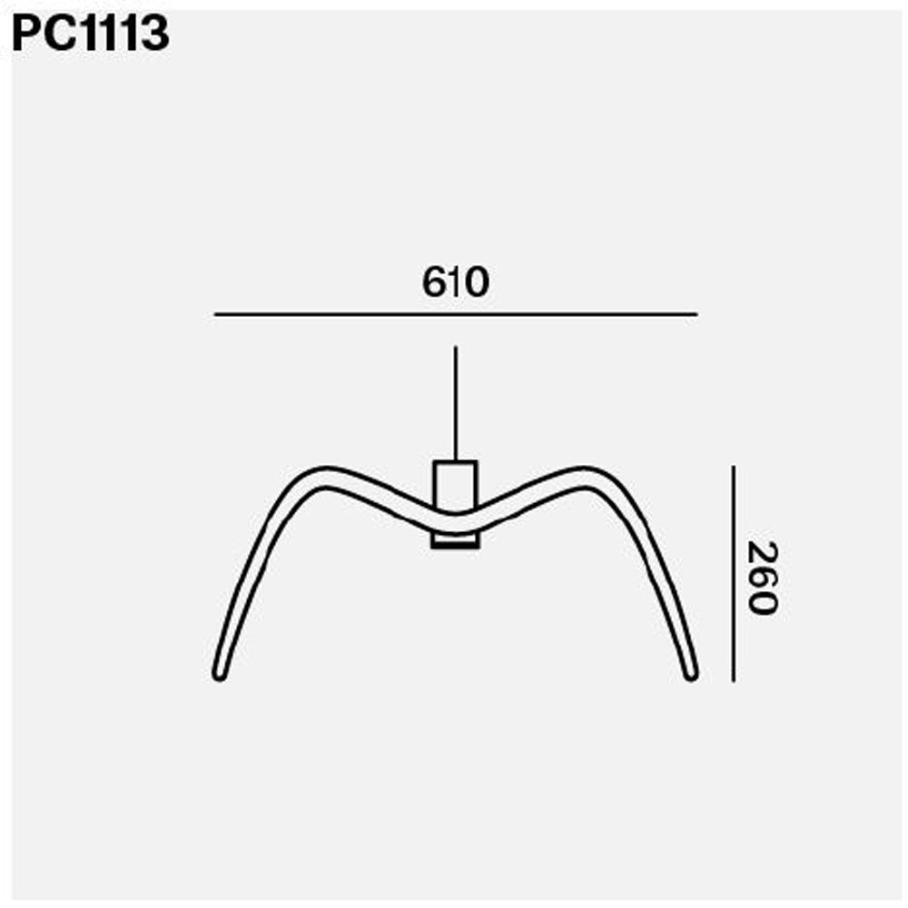 Night Birds 3 Outdoor Suspension Dimensions