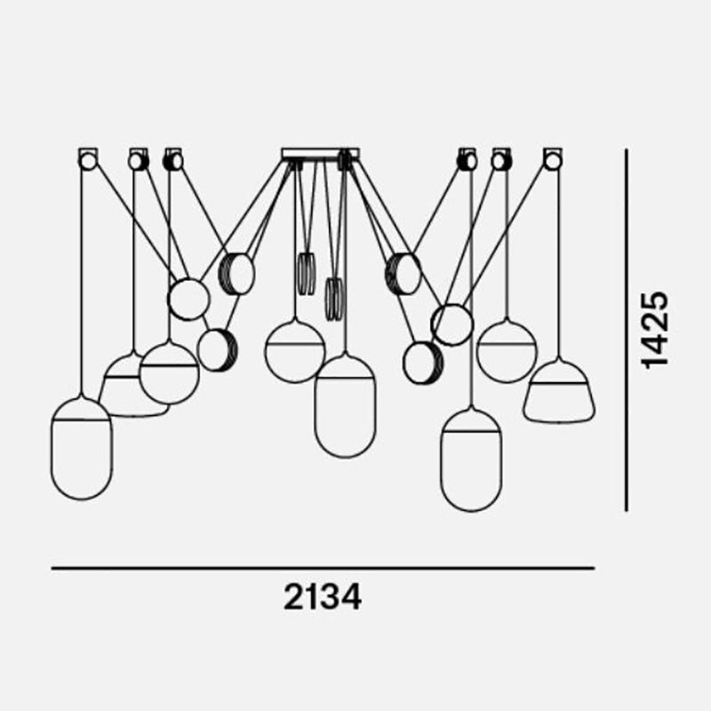 Planets 8 Suspension Dimensions